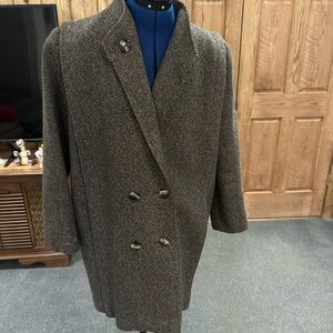 Vintage Arlette women’s Brown Double-Breasted Coat 6p